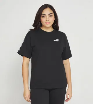 Logo Tape Short Sleeves Active T-Shirt