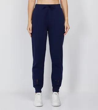 Side Logo Detail Drawstring Waist Joggers