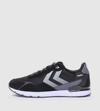Mesh Detail Lace Up Trainers