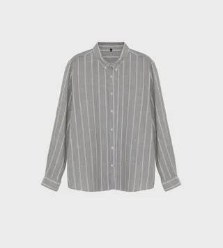 Striped Button Down Shirt