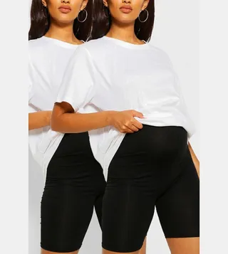 Pack of 2 Maternity Cycling Shorts