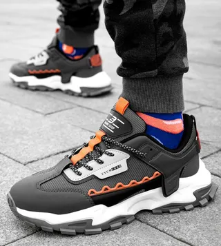 Chunky Lace-Up Sneakers