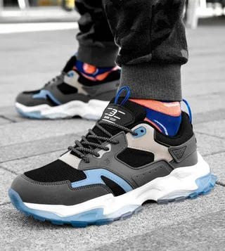 Chunky Lace-Up Sneakers