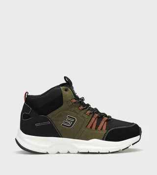 Logo Detail High Top Sneakers