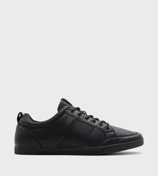 HALISEN Round Toe Lace-Up Sneakers