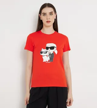 Printed Crew Neck T-Shirt