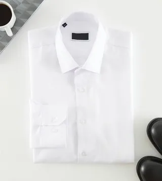 Solid Slim Fit Shirt