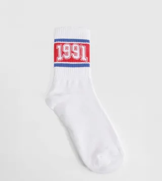Striped Single Sports Socks