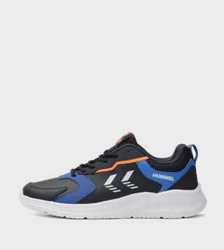 Color Block Lace Up Training Shoes