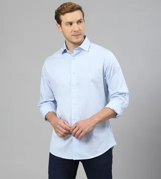 Striped Long Sleeves Formal Shirt