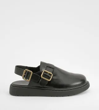 Chunky Slingback Clogs