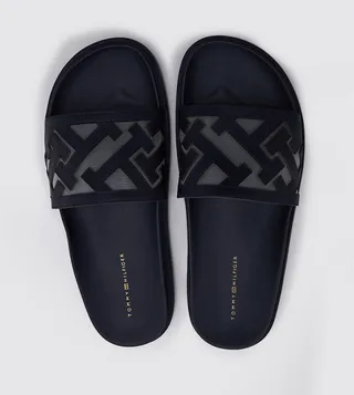 Elevated Open Toe Slides