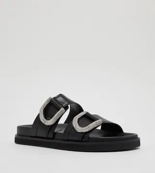 Gem-Embellished Gabine Slides