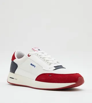 Logo Detail Lace-Up Sneakers
