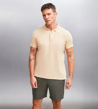 MARTEN Solid Short Sleeves Polo T-Shirt