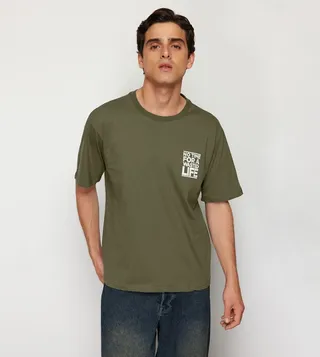 Printed Short Sleeves T-Shirt