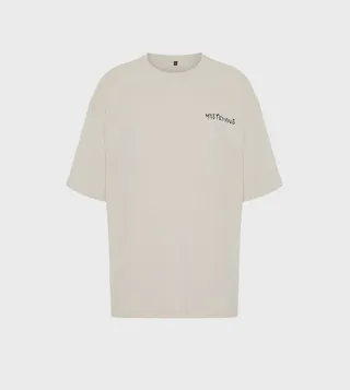 Printed Short Sleeves Oversized T-Shirt