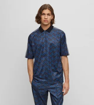 Logo Printed Polo T-Shirt