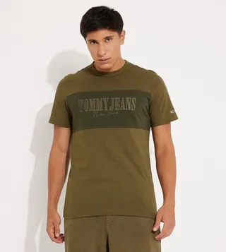 Logo Printed Crew Neck T-Shirt