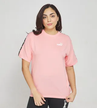 Logo Tape Short Sleeves Active T-Shirt