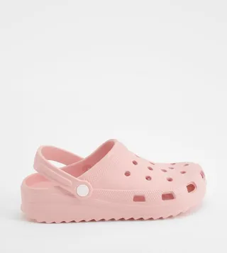 Platform Chunky Slingback Vented Clogs