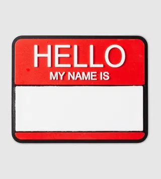 Hello My Name Is