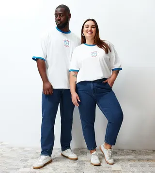 Embroidered Short Sleeves T-Shirt