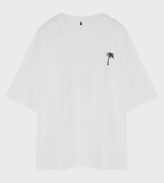 Embroidered Oversized T-Shirt