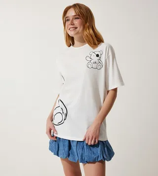 Printed Short Sleeves T-Shirt