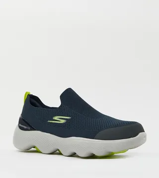 GO WALK MASSAGE FIT Slip-On Walking Shoes