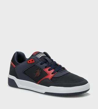 MILAN Logo Detail Lace Up Casual Shoes