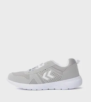 Perforated Lace Up Running Shoes