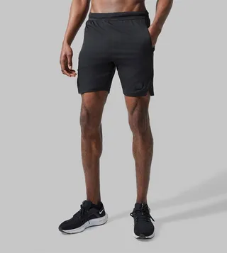 Active 7Inch Split Hem Shorts