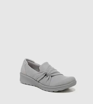 GLIMMER Twist Detailed Slip-On Shoes