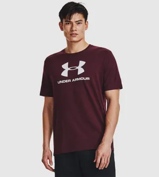 Logo Print Short Sleeves Active T-shirt