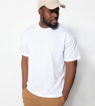 Solid Crew Neck T-Shirt