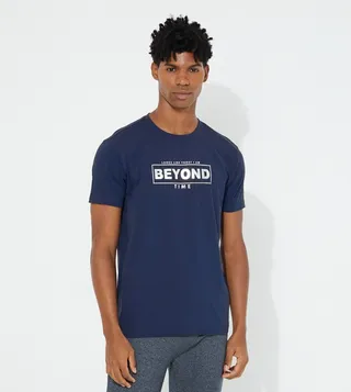 Printed Regular Fit Casual T-Shirt