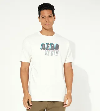 Aero Guys Oversized Fit Short Sleeves T- Shirt
