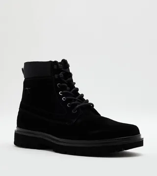 Eva Lace-Up Ankle Boots