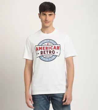 Printed Crew Neck T-Shirt
