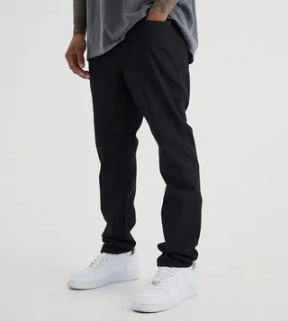 Washed Straight Fit Jeans