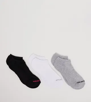 Pack of 3 Knitted No Show Socks