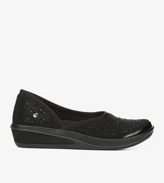 MOONLIGHT Embellished Slip-On Shoes