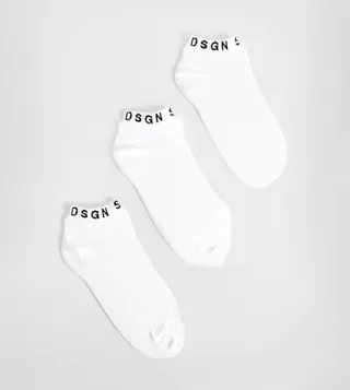 Design Studio Pack of 3 Ankle Socks