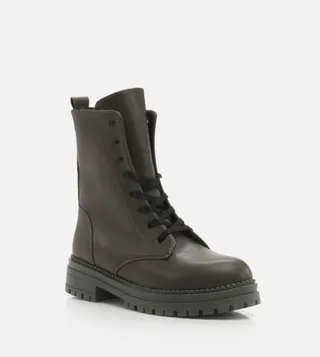 Lace-Up Ankle Boots