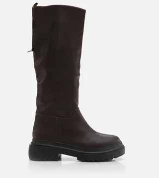 Solid Knee High Boots