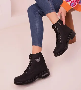 Round Toe Ankle Boots