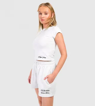 Dsgn Studio Embroidered Jean Grazer Cap Sleeves Top