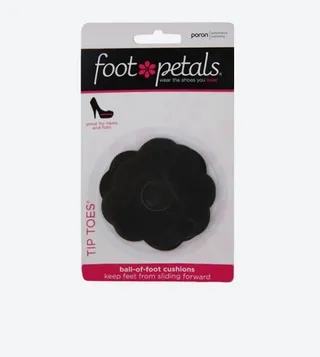 Tip Toes Ball Of Foot Cushions - Black