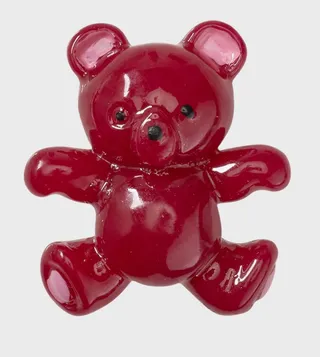Pink Acrylic Teddy